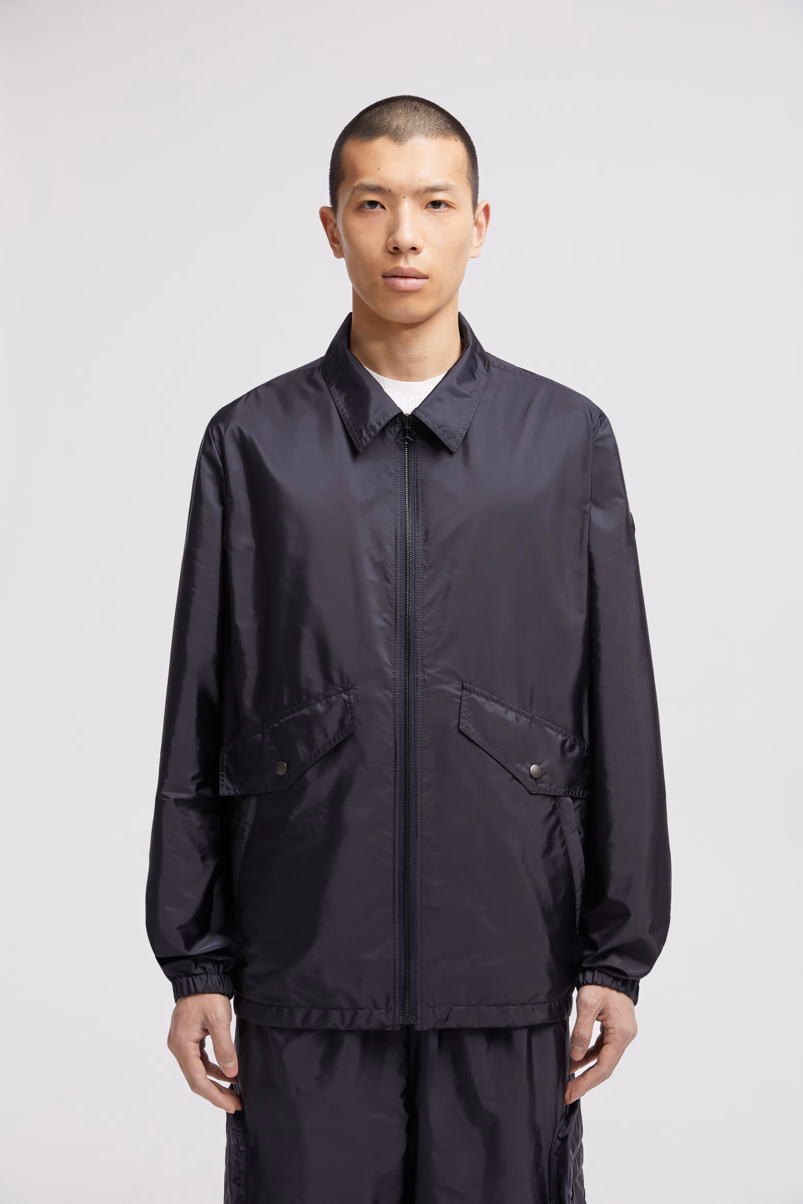 Moncler x Mercedes-Benz by NIGO Sopdu Shirt Jacket Men Navy Blue Moncler 3